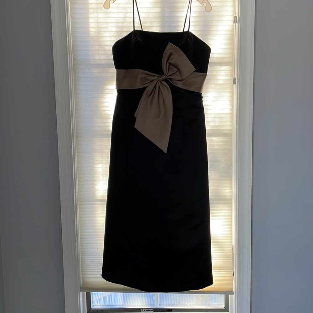black dress